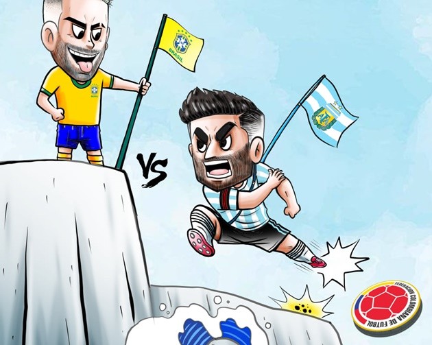 Cười té khói với loạt ảnh chế bán kết Copa America - Bóng Đá