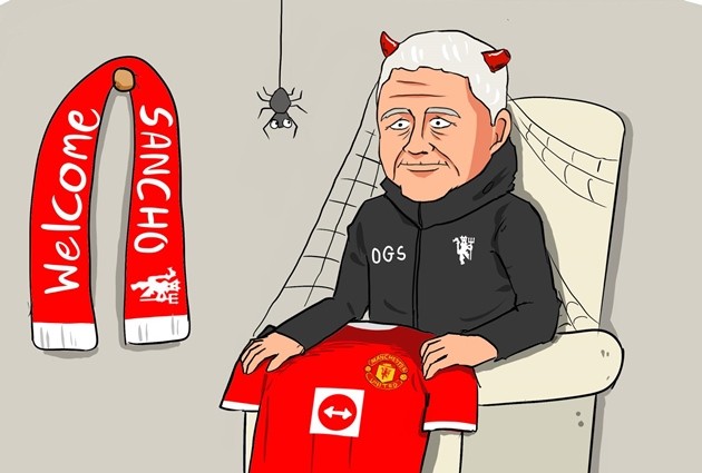 Cười té khói với loạt ảnh chế Man Utd mua Sancho - Bóng Đá