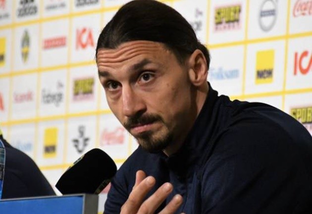 Zlatan Ibrahimovic cries at press conference - Bóng Đá