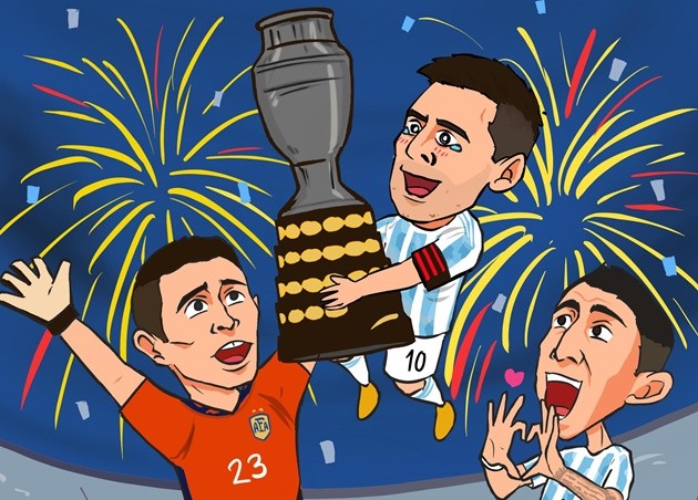 Cười té khói với loạt ảnh chế chung kết Copa America - Bóng Đá