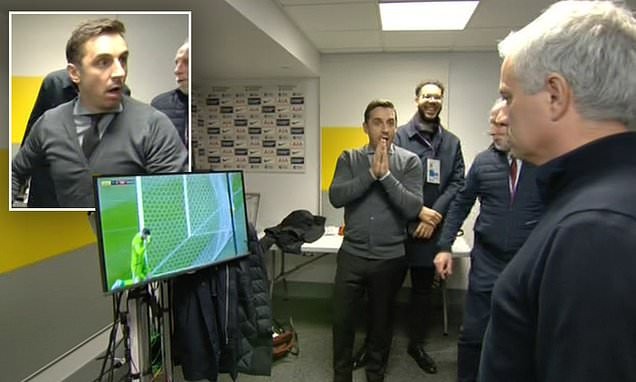 Phản ứng của Mourinho, Neville với De Gea - Bóng Đá