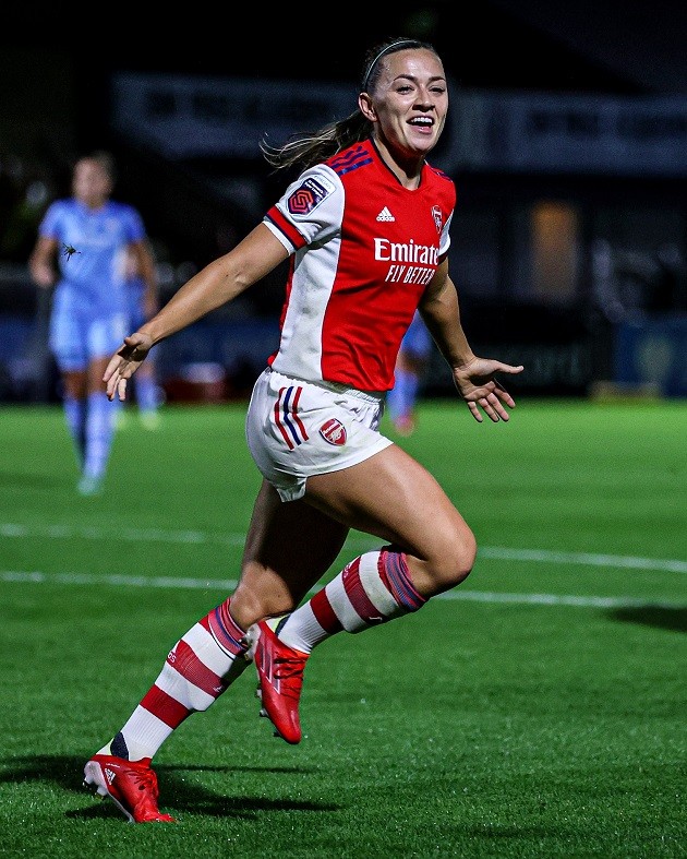  Arsenal Women defeat Man City 5-0 to go top of the Women's Super League  - Bóng Đá
