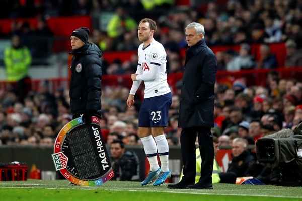 Mourinho on Eriksen future - Bóng Đá