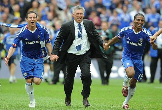 Ancelotti and Lampard are the Blues Brothers who bonded at Chelsea over respect, trophies and a goodbye meal after the Italian was sacked... - Bóng Đá