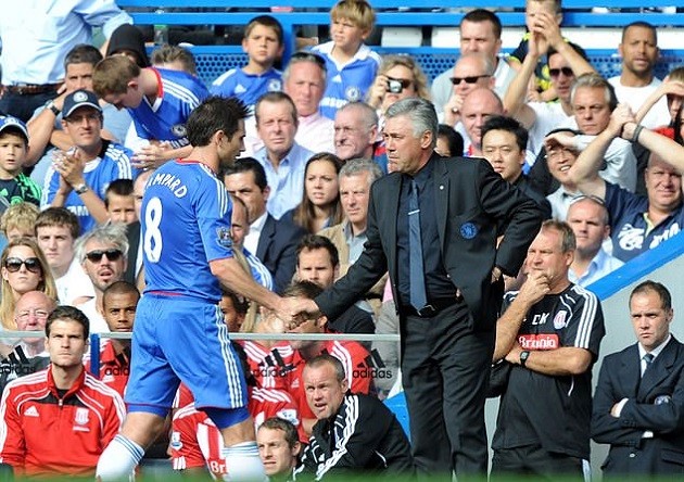 Ancelotti and Lampard are the Blues Brothers who bonded at Chelsea over respect, trophies and a goodbye meal after the Italian was sacked... - Bóng Đá
