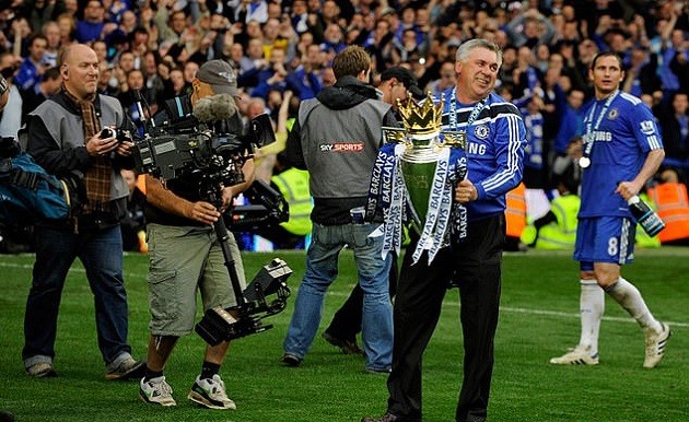 Ancelotti and Lampard are the Blues Brothers who bonded at Chelsea over respect, trophies and a goodbye meal after the Italian was sacked... - Bóng Đá