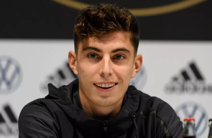 Kai Havertz on his future with the German national team, transfer advice from Jogi Löw  - Bóng Đá