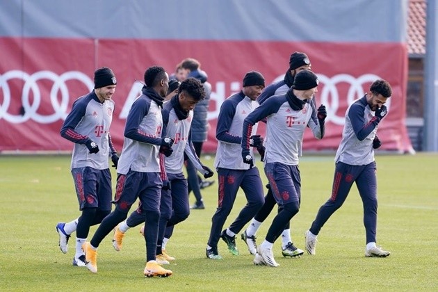Atletico Bayern tập luyên trước đại chiến - Bóng Đá