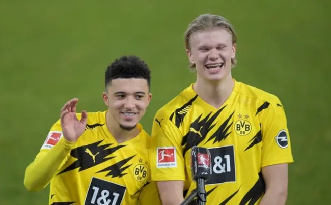 Haaland Finally Reacts To Close Friend Jadon Sancho Joining Manchester United - Bóng Đá