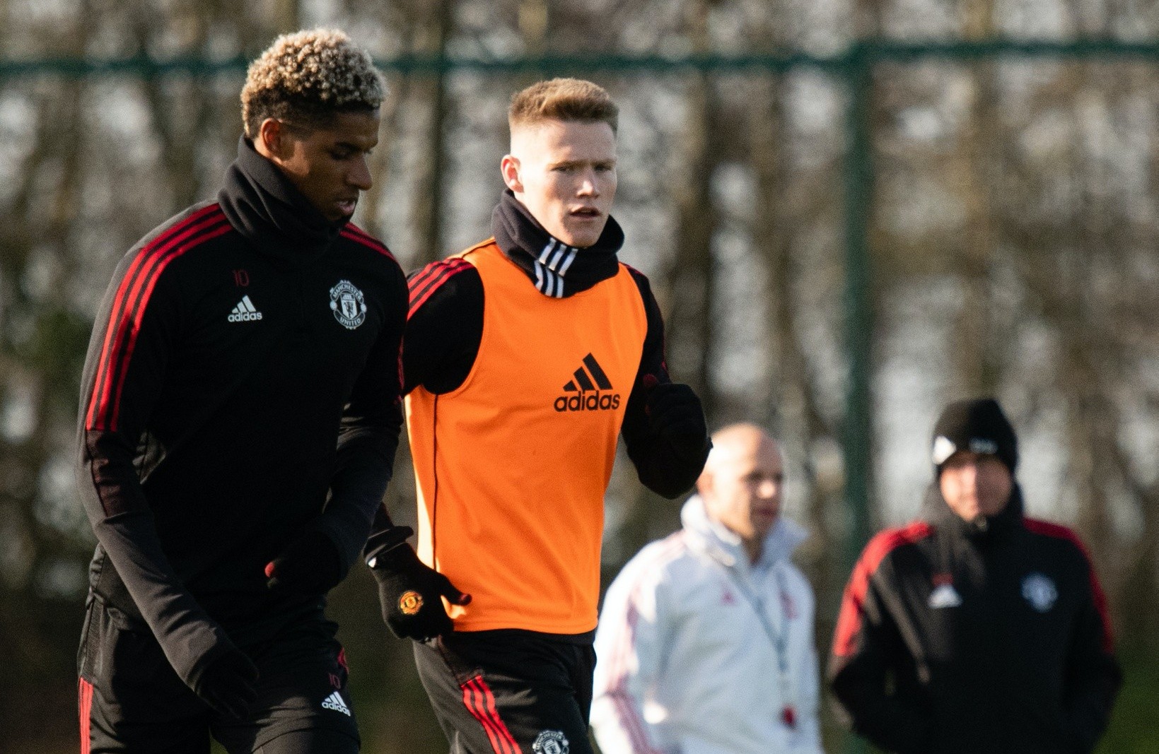 Ảnh Man Utd tập - Bóng Đá
