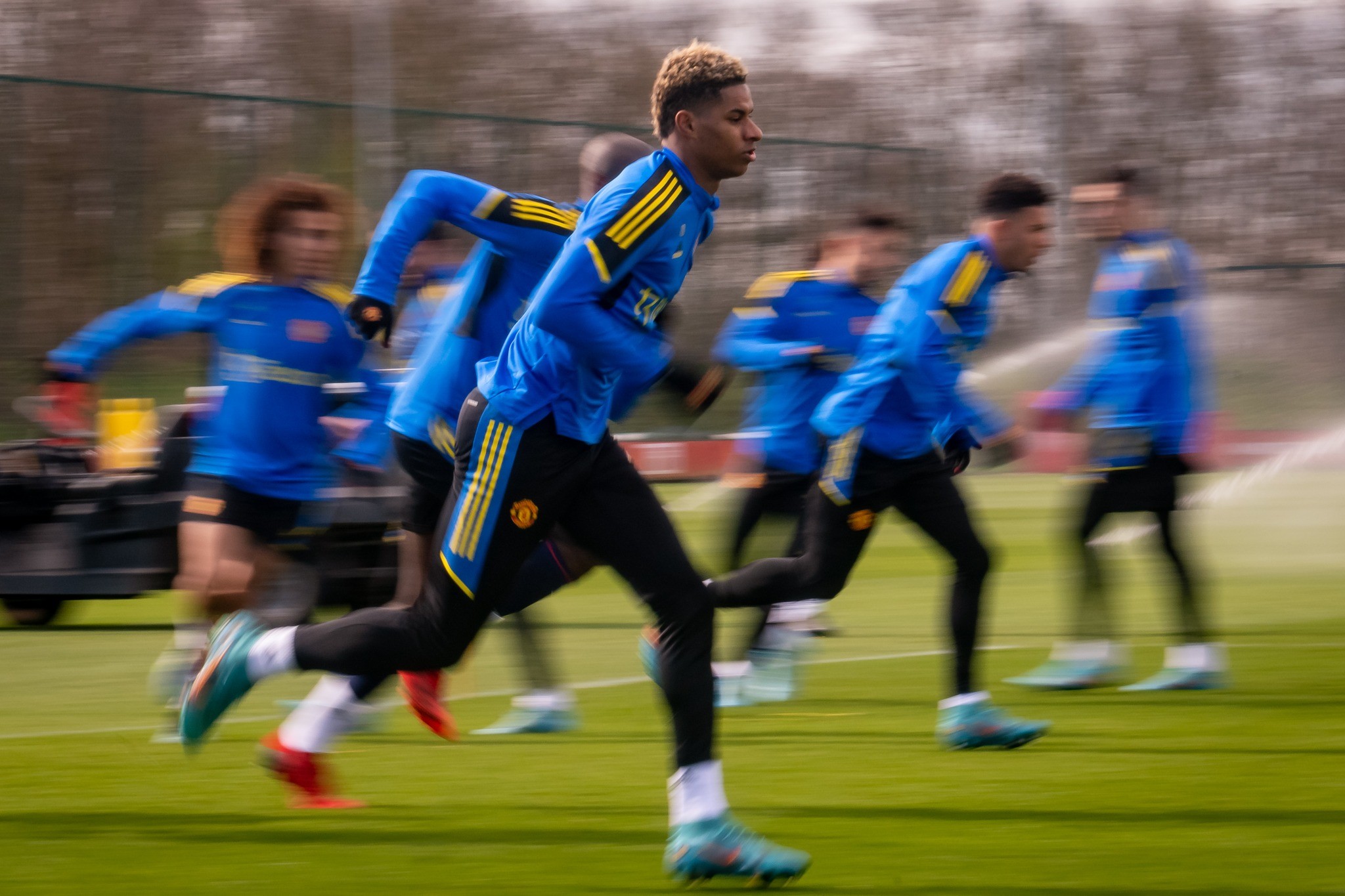 Siêu viện binh xuất hiện, buổi tập của Man Utd diễn ra đầy tốc độ - Bóng Đá