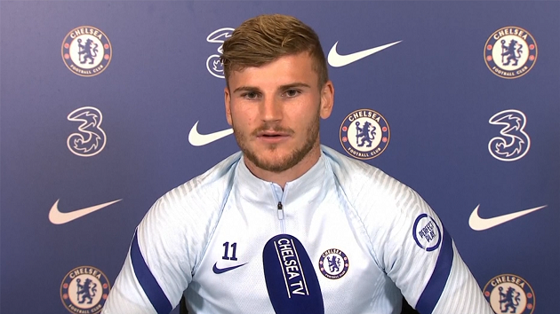Timo Werner's workrate at Chelsea can't be questioned despite lack of goals - Bóng Đá