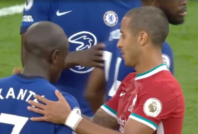 Thiago: Liverpool fans loved his passion after he tackled N'Golo Kante - Bóng Đá