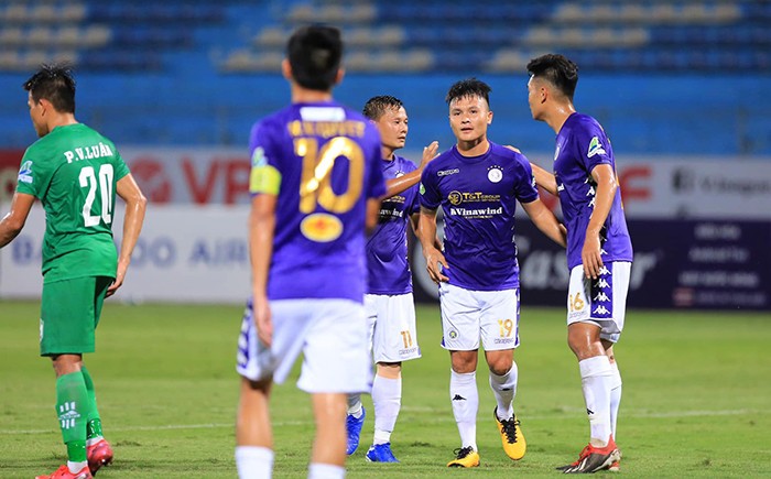 Dội mưa gôn vào lưới XSKT Cần Thơ, CLB Hà Nội đoạt vé vào Bán kết - Bóng Đá