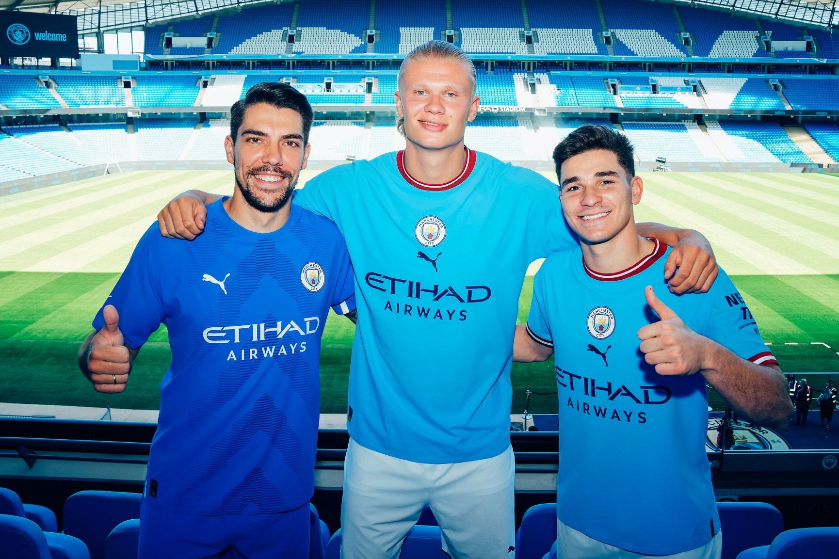 Man City ra mắt 3 tân binh, Haaland hâm nóng derby với M.U - Bóng Đá
