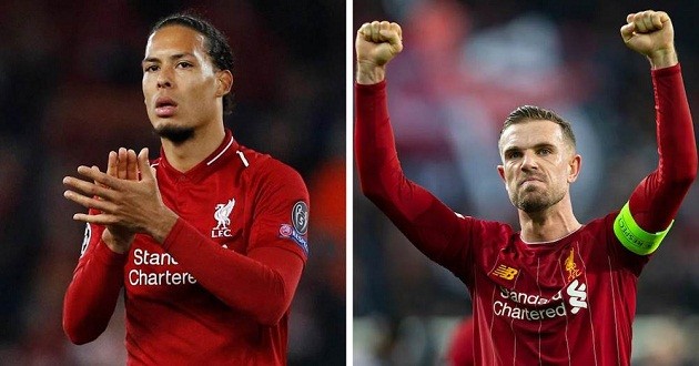 Van Dijk hails 'leader' Jordan Henderson: 'We all think highly of him' - Bóng Đá