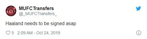 Manchester United fans say the same thing after Erling Haaland scores brace in Champions League - Bóng Đá