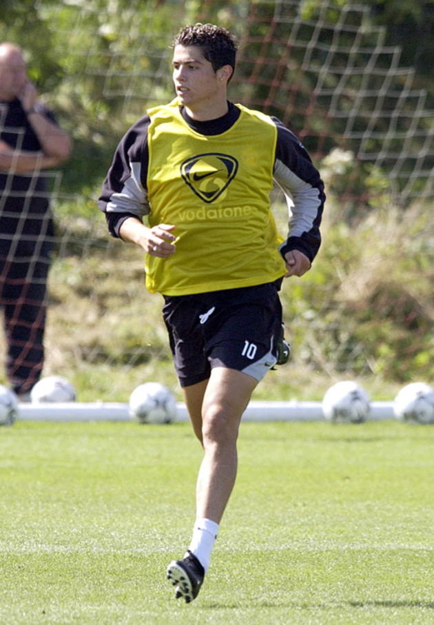Cristiano Ronaldo’s body transformation from weedy teen in 2003 Man Utd  - Bóng Đá