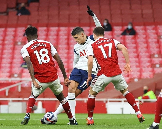 Watch Harry Kane’s brutal challenge on Gabriel as Arsenal fans question why VAR didn’t send Spurs star off in derby - Bóng Đá