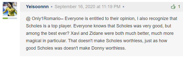 Phản ứng CĐV khi Van der Sar so sánh Van de Beek với Scholes - Bóng Đá
