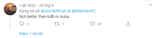 ‘CHECK THE FACTS’: SOME ARSENAL FANS SHUT DOWN FABREGAS’ CLAIM ABOUT LIVERPOOL PLAYER - Bóng Đá