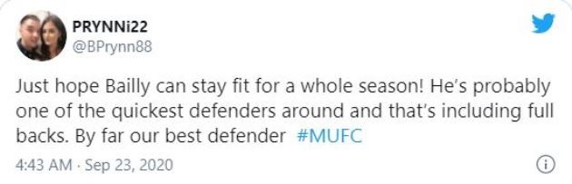 Manchester United fans react to Brandon Williams' performance - Bóng Đá