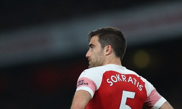 Sokratis' squad omission has largely gone unnoticed - yet it is in a way more brutal than Ozil's - Bóng Đá