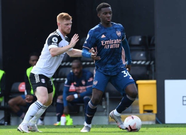 Dani Ceballos and Eddie Nketiah involved in pre-match bust up before Fulham fixture - Bóng Đá