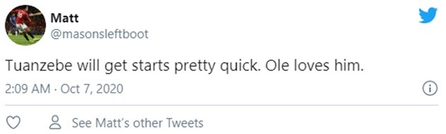 Manchester United fans react as Axel Tuanzebe returns to fitness - Bóng Đá