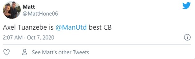 Manchester United fans react as Axel Tuanzebe returns to fitness - Bóng Đá