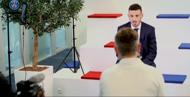 Alessandro Florenzi's first day in Paris - Bóng Đá