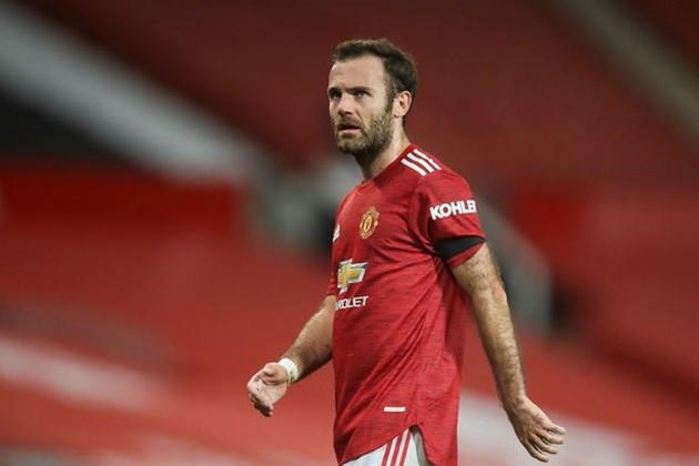 Man Utd star Juan Mata admits 'it's not easy' playing bit-part role under Solskjaer - Bóng Đá