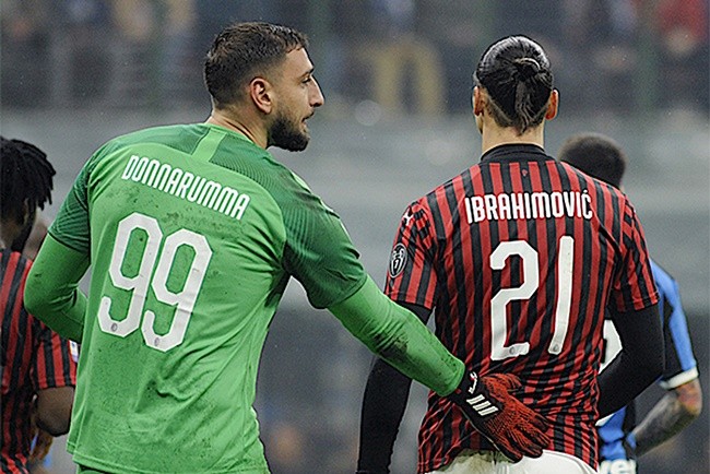 Ibrahimovic phá vỡ im lặng về Donnarumma và Giroud - Bóng Đá