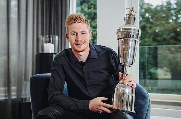 Man City's Kevin De Bruyne wins PFA Player of the Season award - Bóng Đá