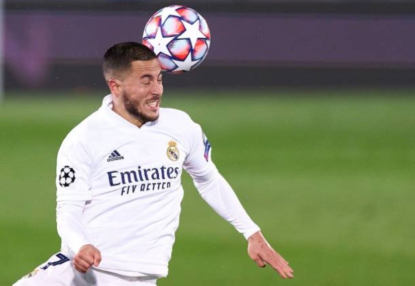 Chelsea fans spotted what happened when Eden Hazard started for Real Madrid against Inter Milan - Bóng Đá