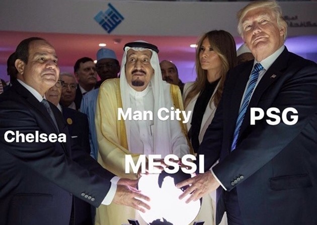 Cười té khói với loạt ảnh chế Messi gia nhập PSG - Bóng Đá