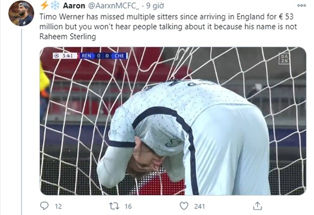 Werner đang vô duyên - Bóng Đá