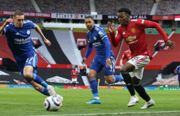 Chấm điểm Man Utd 1-2 Leicester: - Bóng Đá