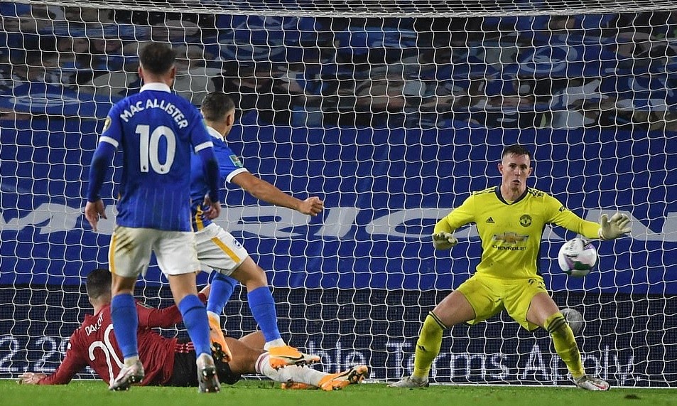 Man Utd thua đậm Brighton 0-3 - Bóng Đá