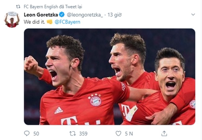 Dàn sao Bayern đồng lòng làm 1 việc sau khi hủy diệt Dortmund - Bóng Đá