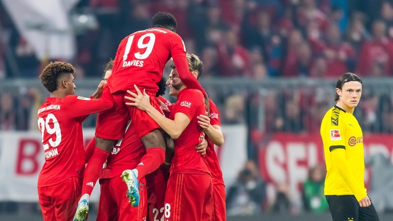 Dàn sao Bayern đồng lòng làm 1 việc sau khi hủy diệt Dortmund - Bóng Đá