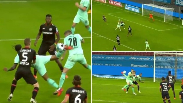 Lazaro scores absurd overhead backheel goal for Gladbach - Bóng Đá
