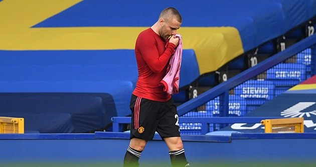 2 kiến tạo gần nhất của Shaw - Bóng Đá