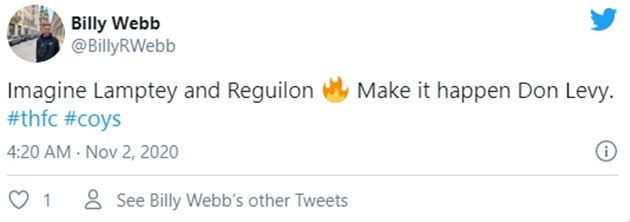 MAKE IT HAPPEN LEVY’: SOME TOTTENHAM FANS ARE BEGGING SPURS TO SIGN LEAGUE RIVALS’ £3M STAR - Bóng Đá