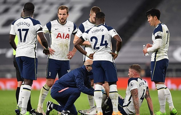 Tottenham boss Jose Mourinho confirms Toby Alderweireld will miss 'between 2-4 weeks' - Bóng Đá