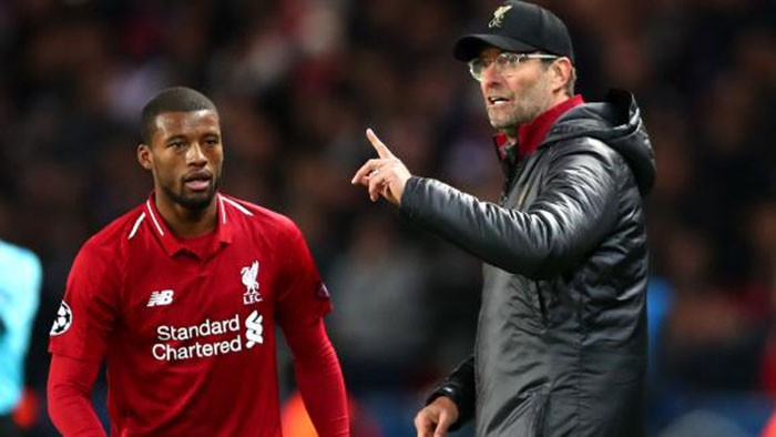 Jurgen Klopp on how signing Thiago Alcantara will impact Gini Wijnaldum’s future - Bóng Đá