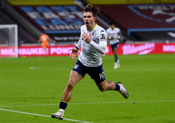 Jack Grealish nổ súng, Aston Villa vẫn trắng tay trước West Ham - Bóng Đá