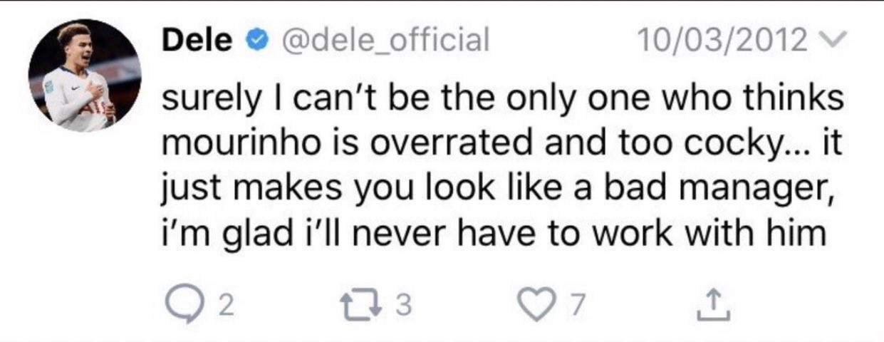 Trong mắt học trò mới, Mourinho chỉ là 