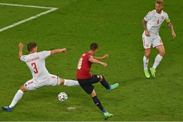 5 điểm nhấn CH Czech 1-2 Đan Mạch: Thảm họa phòng ngự; Vua phá lưới EURO - Bóng Đá