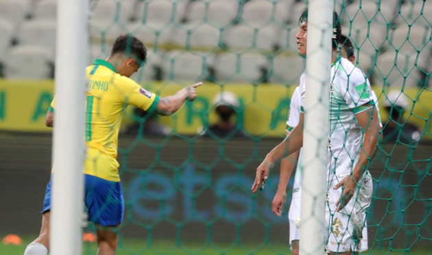 Firmino, Coutinho tỏa sáng, Brazil nhấn chìm Bolivia - Bóng Đá